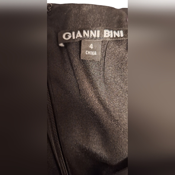 Gianni Bini Sz 4 Jumpsuit Black Evening Wear EUC - Picture 4 of 4